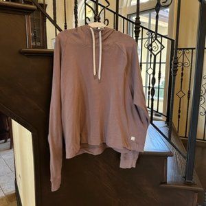 Vuori Halo Essential Hoodie, Lilac / Pale Pink, Size XL